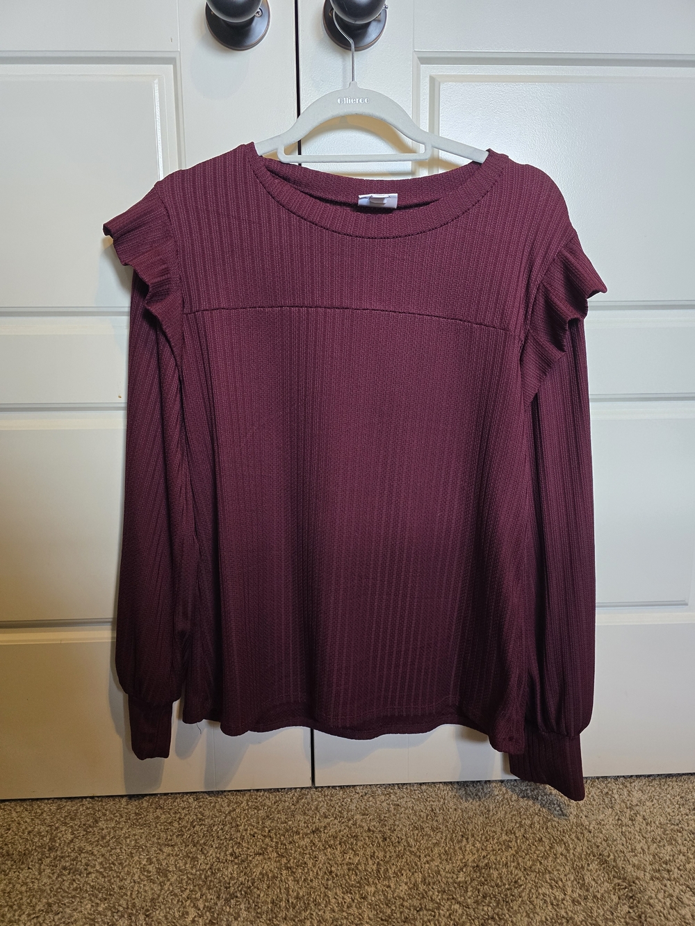 Lularoe Mandy Top (Ribbed Long-Sleeve Top)